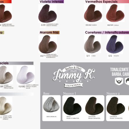 Tabela de Cores II - S I C Colors